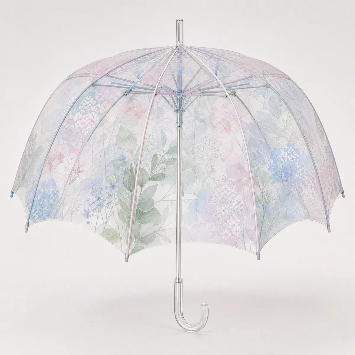 Transparent Tulle, Botanical Fairy and Kawaii Layers straight umbrella concept for Japan 2026 autumn winter