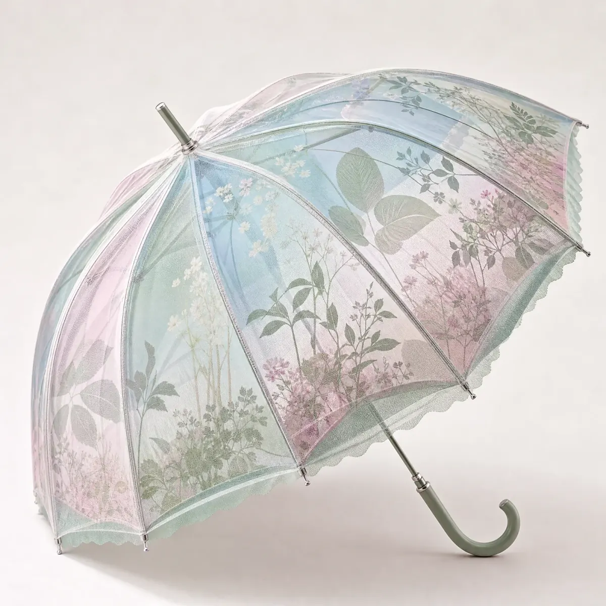 Transparent Tulle, Botanical Fairy and Kawaii Layers golf umbrella concept for Japan 2026 autumn winter