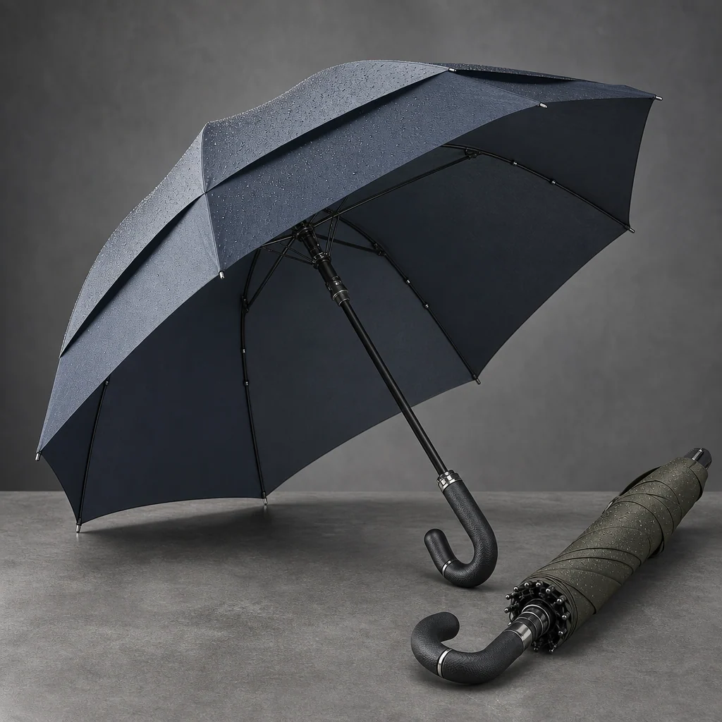 Amsterdam Rain Commuter golf umbrella concept for Netherlands 2026 Autumn/Winter