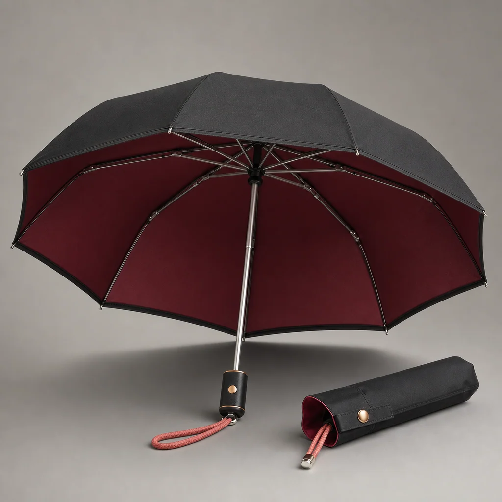 Beauty Colour Accents folding umbrella concept for India 2026 Autumn/Winter