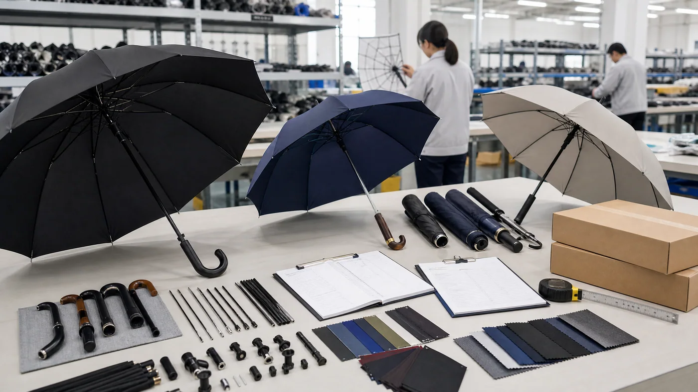 Best Umbrella Manufacturer in China for B2B Buyers article illustration for B2B umbrella buyers