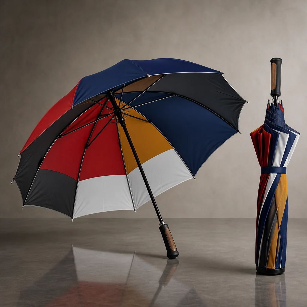 Bold Zurich Colour golf umbrella concept for Switzerland 2026 Autumn/Winter