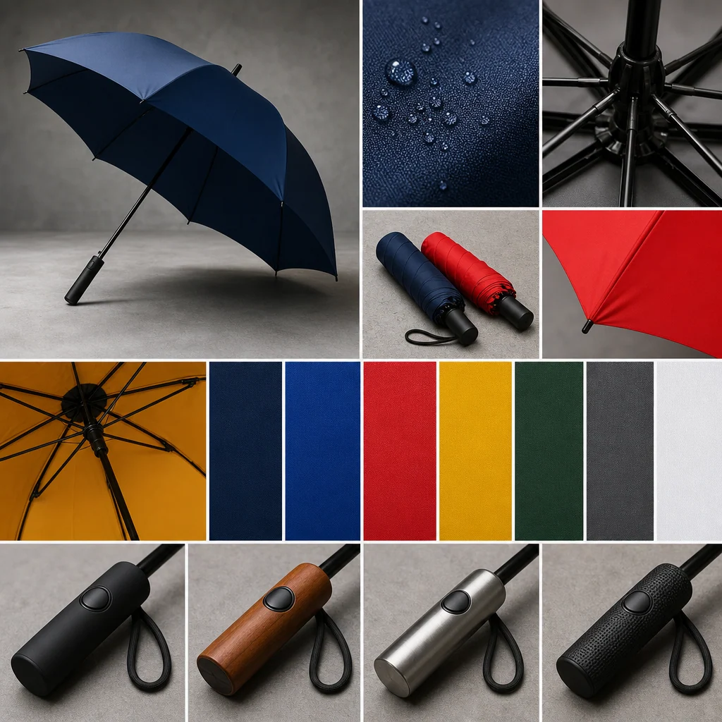 Bold Zurich Colour trend visual for Switzerland 2026 Autumn/Winter umbrella design