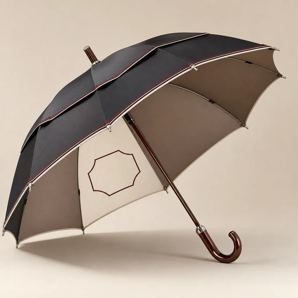 Bourgeois Rain Polish golf umbrella concept for France 2026 Autumn/Winter