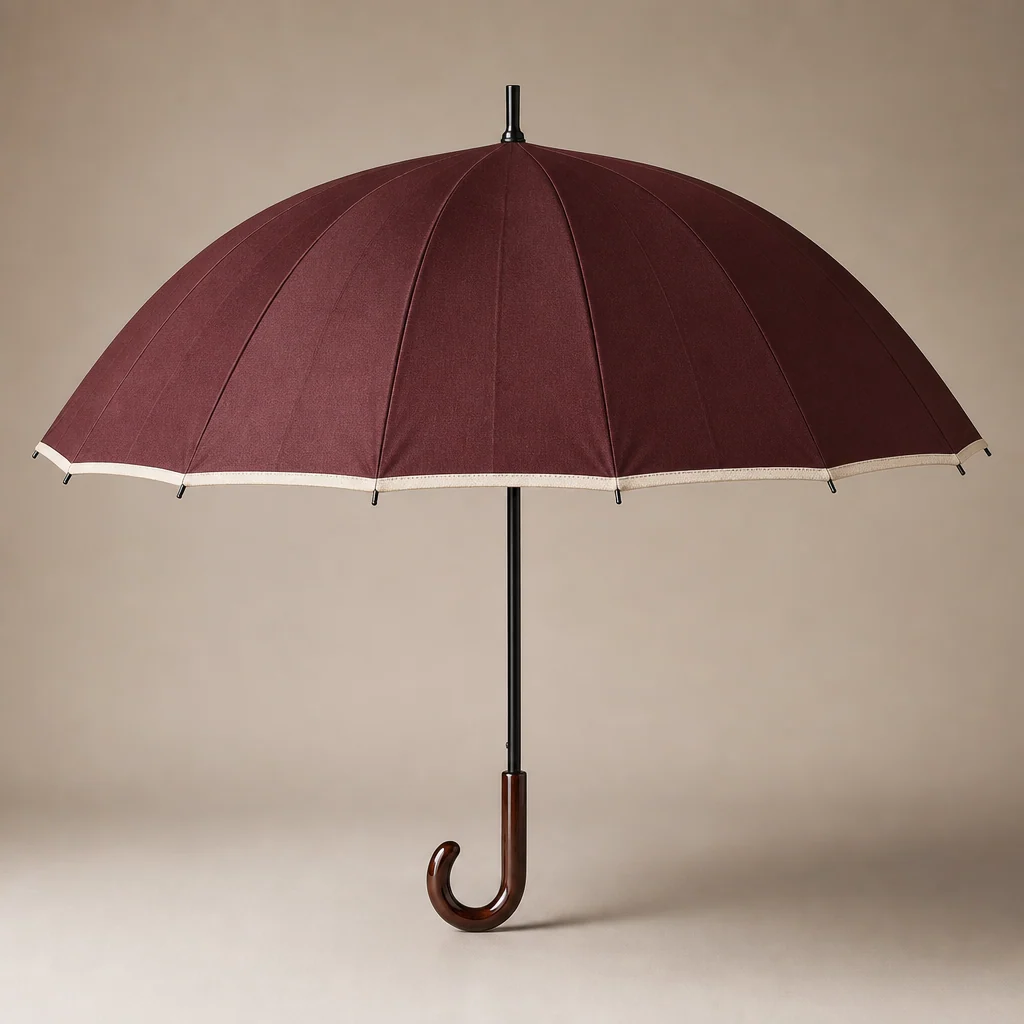 Bourgeois Rain Polish straight umbrella concept for France 2026 Autumn/Winter