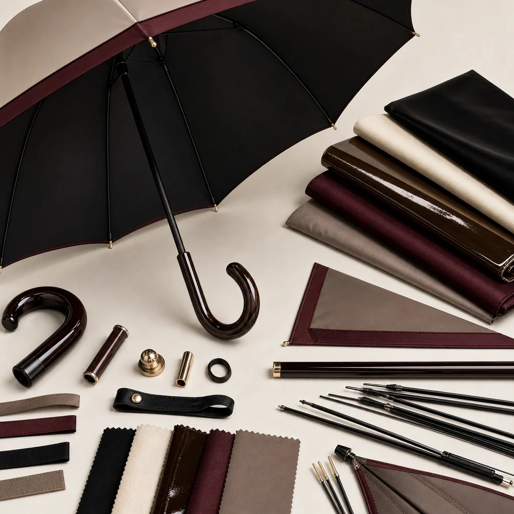 Bourgeois Rain Polish trend visual for France 2026 Autumn/Winter umbrella design