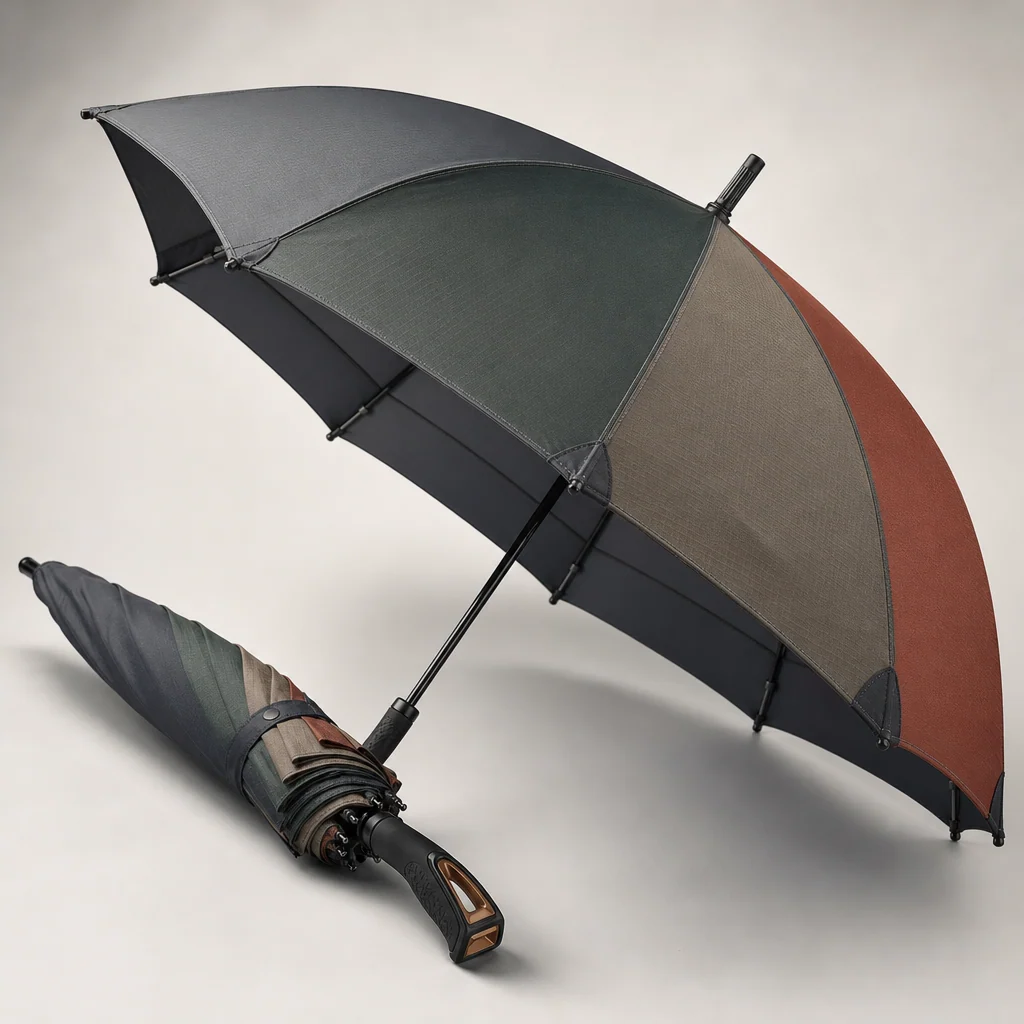 Circular Repair Canopy golf umbrella concept for Netherlands 2026 Autumn/Winter