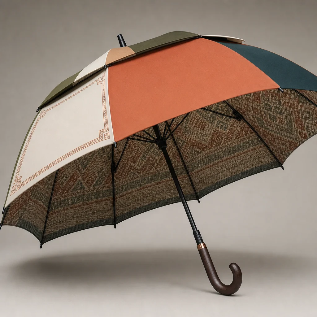 Crafted Market Colour golf umbrella concept for Spain 2026 Autumn/Winter