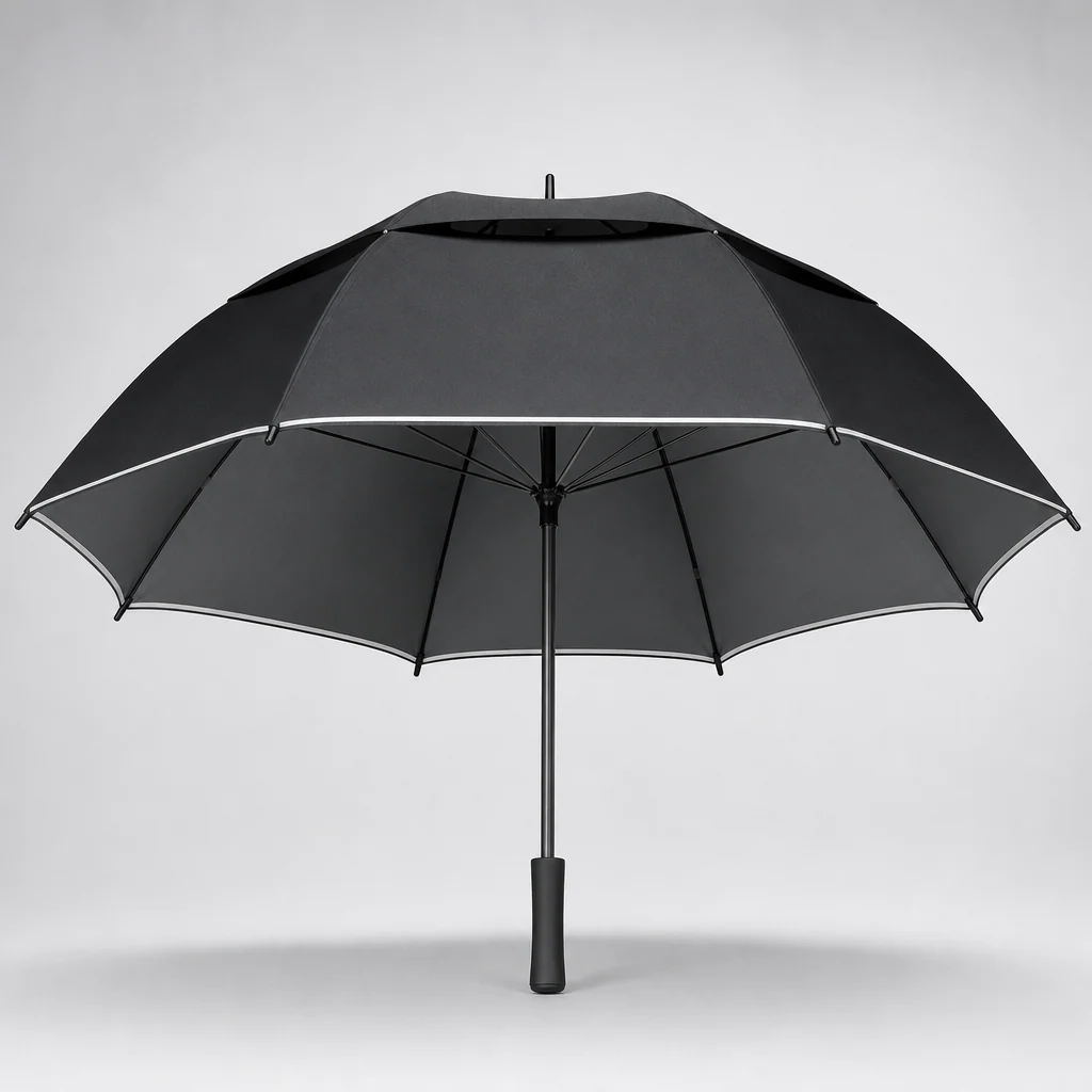 Dark Minimal Commuter golf umbrella concept for Germany 2026 Autumn/Winter