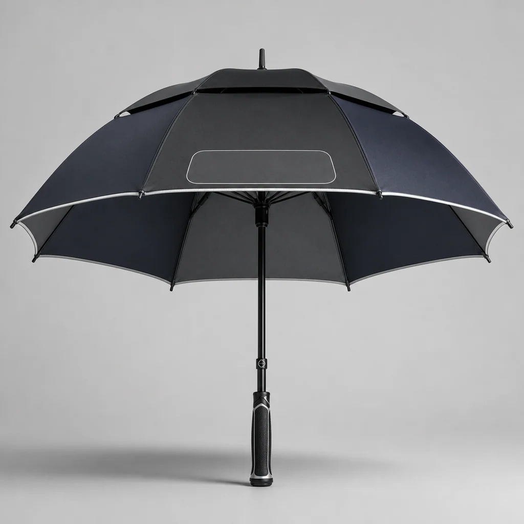 Dark Winter Retail Utility golf umbrella concept for Russia 2026 Autumn/Winter
