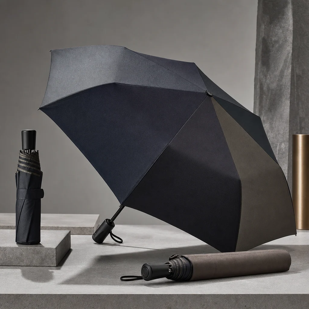 DDP Export Utility folding umbrella concept for South Korea 2026 Autumn/Winter