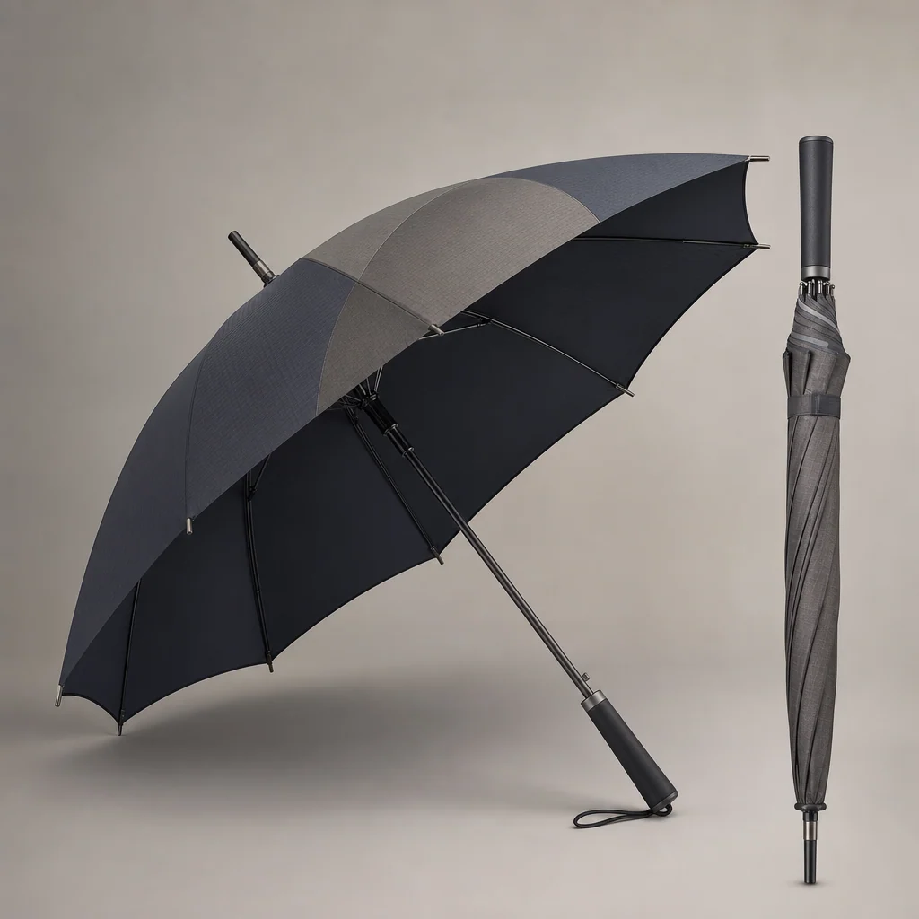DDP Export Utility straight umbrella concept for South Korea 2026 Autumn/Winter