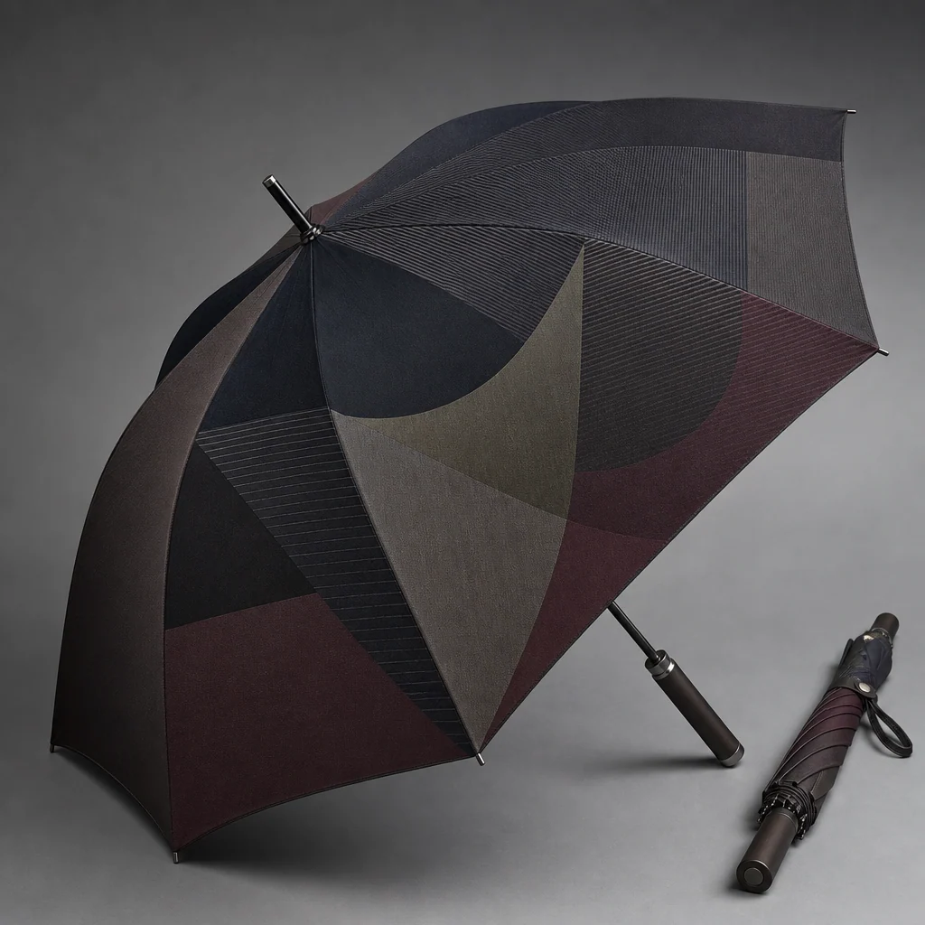 Designer Platform Graphics straight umbrella concept for Turkey 2026 Autumn/Winter