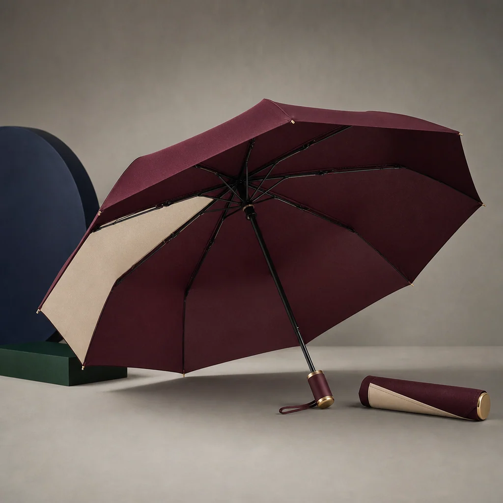 Emerging Designer Craft folding umbrella concept for Canada 2026 Autumn/Winter