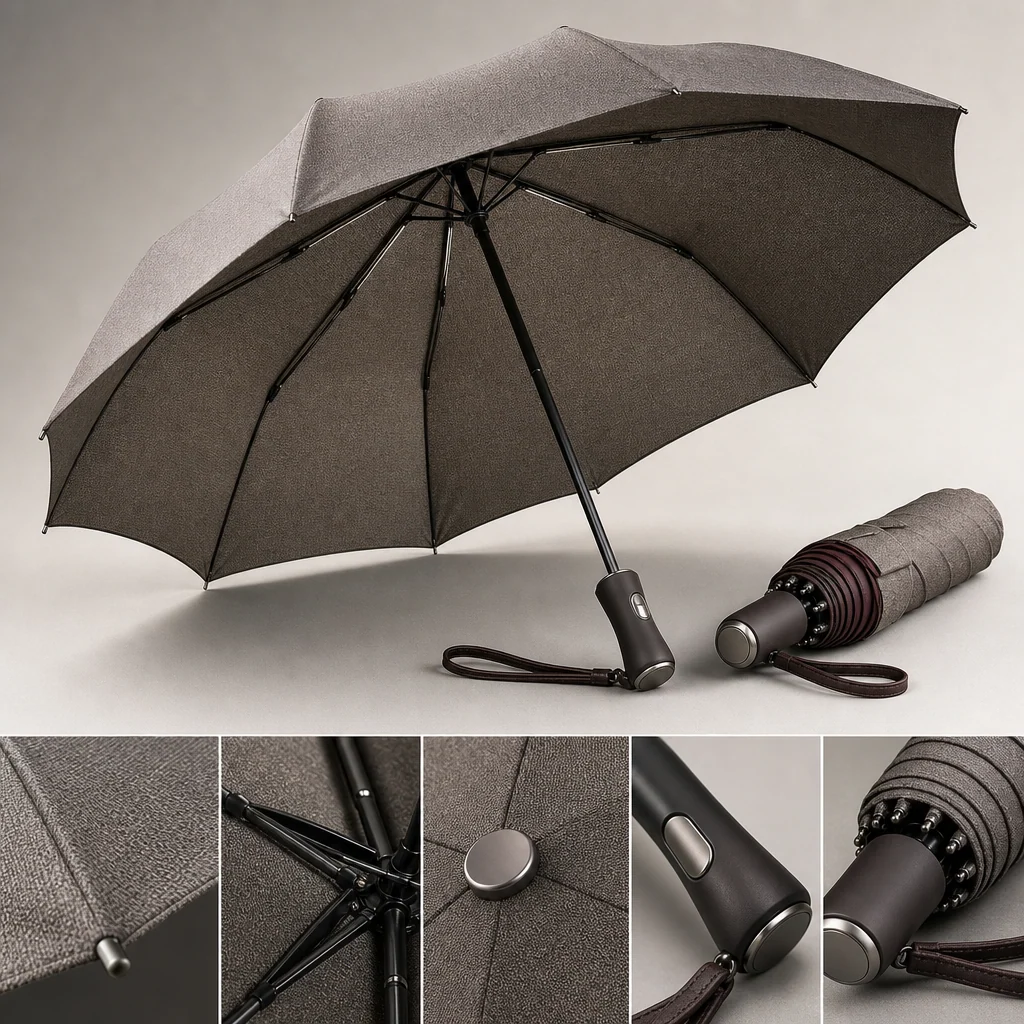 Fabric Handfeel Surfaces folding umbrella concept for Turkey 2026 Autumn/Winter