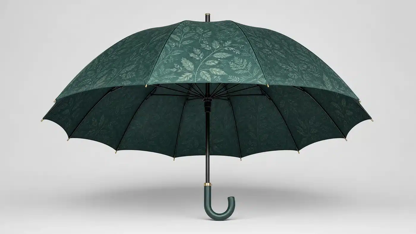 Concept de parasol Oxygen Green pour le marché français de 2026