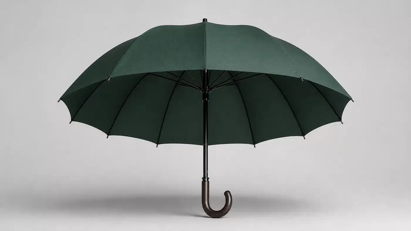 Concept de parapluie Ritual Green pour le marché français de 2026
