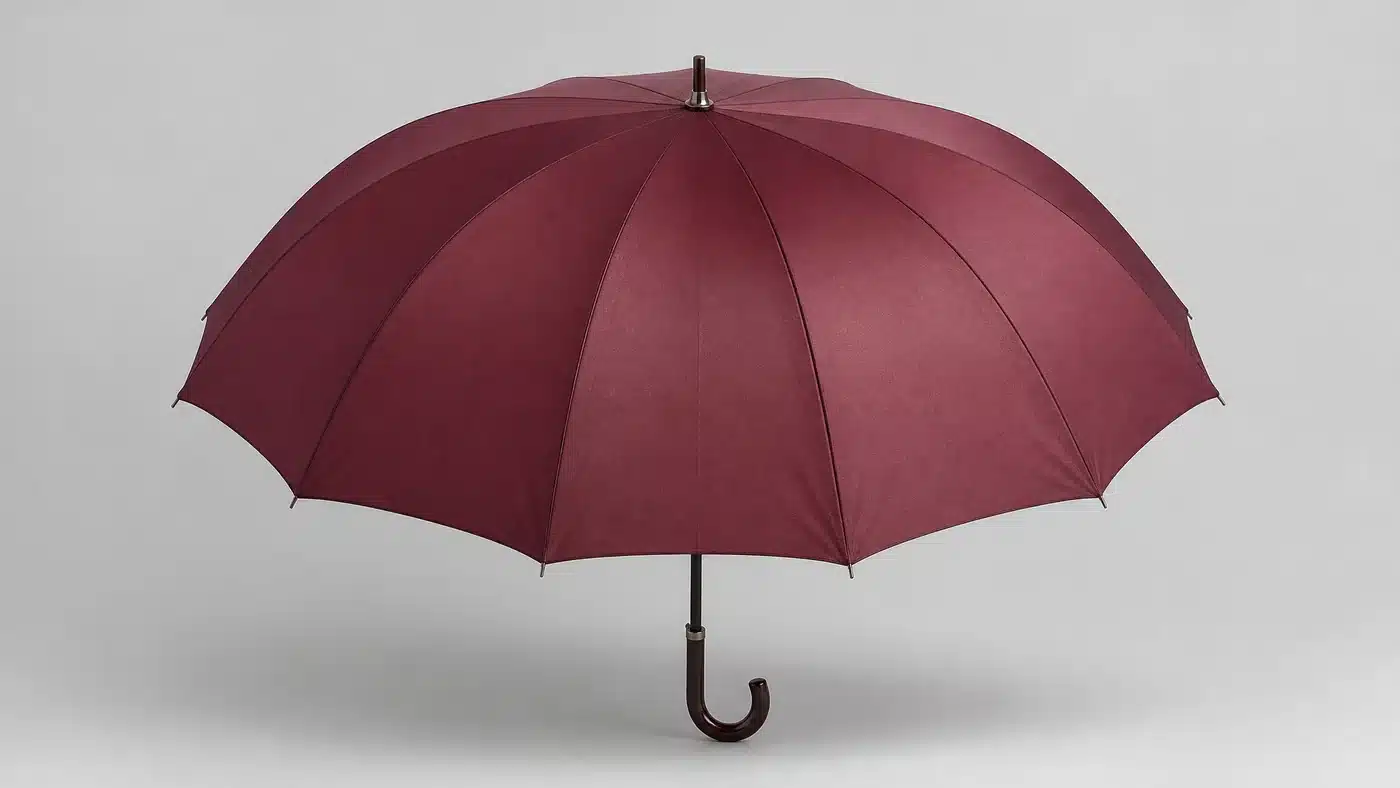 Concept de parapluie à dégradé de fraîcheur aérienne pour le marché français de 2026