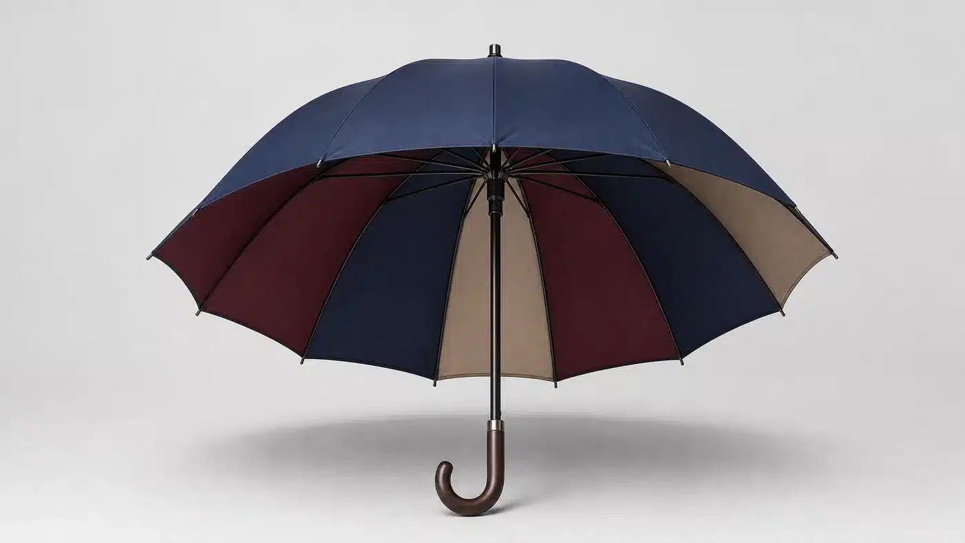 Concept de parapluie à arc architectural pour le marché français de 2026