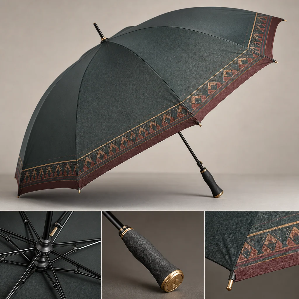Guadalajara Identity Border golf umbrella concept for Mexico 2026 Autumn/Winter