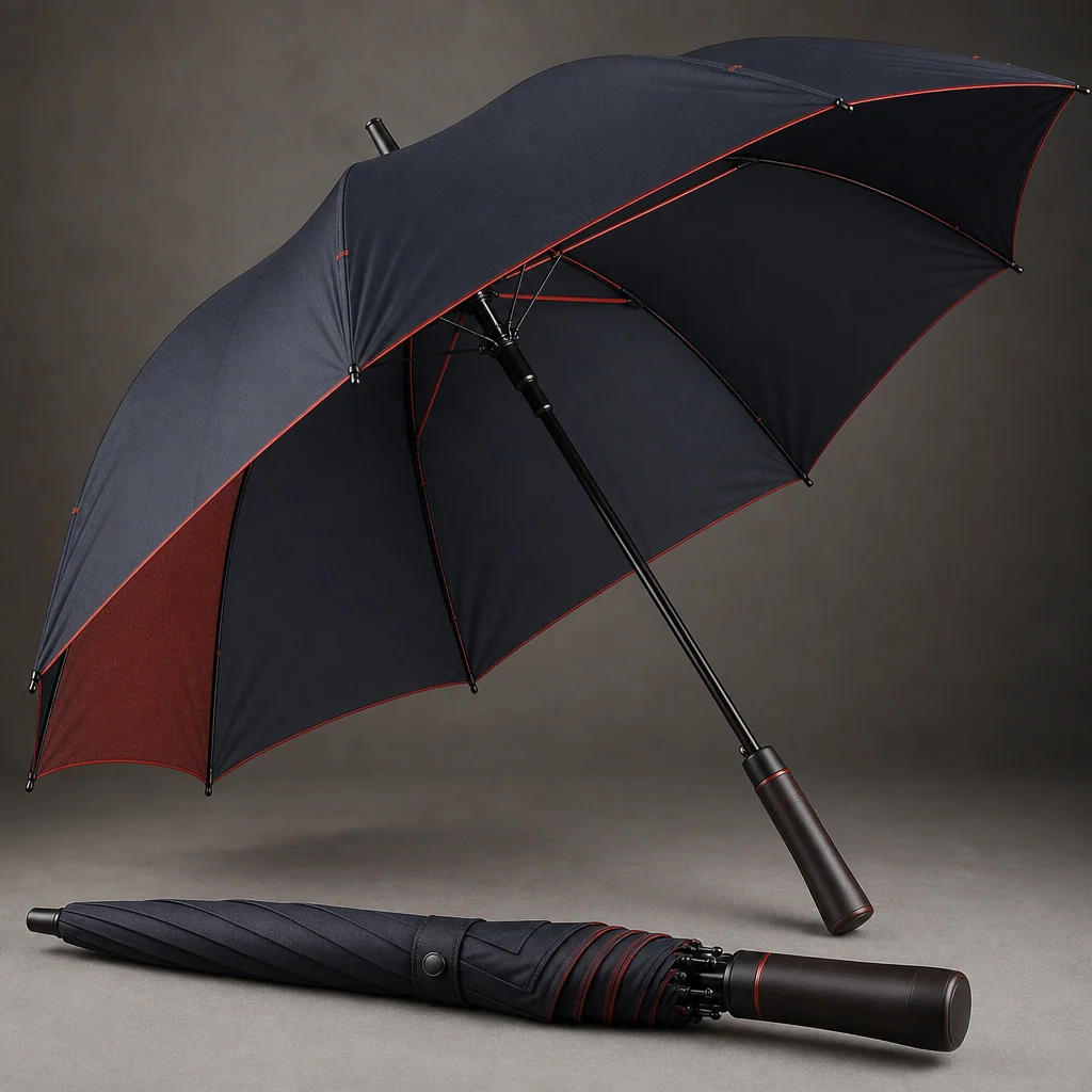 Iberian Red Accent golf umbrella concept for Spain 2026 Autumn/Winter