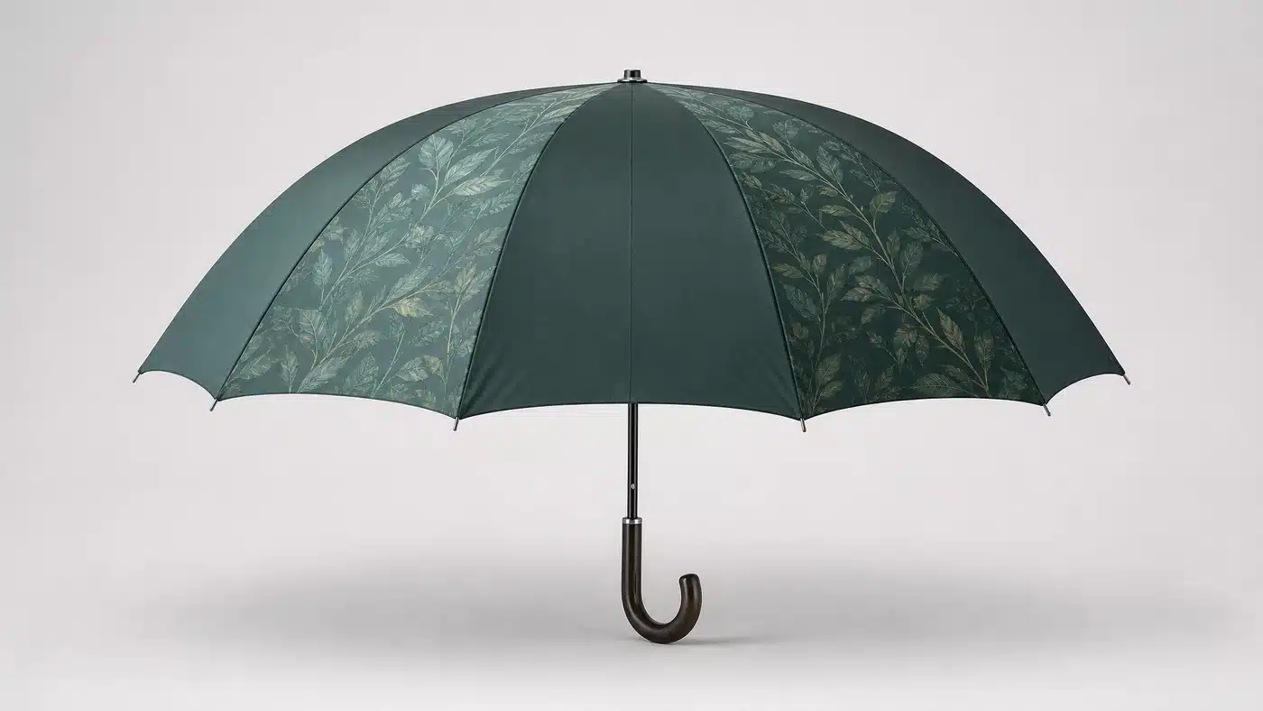 Concept de parapluie Quiet Matcha pour le marché japonais de 2026