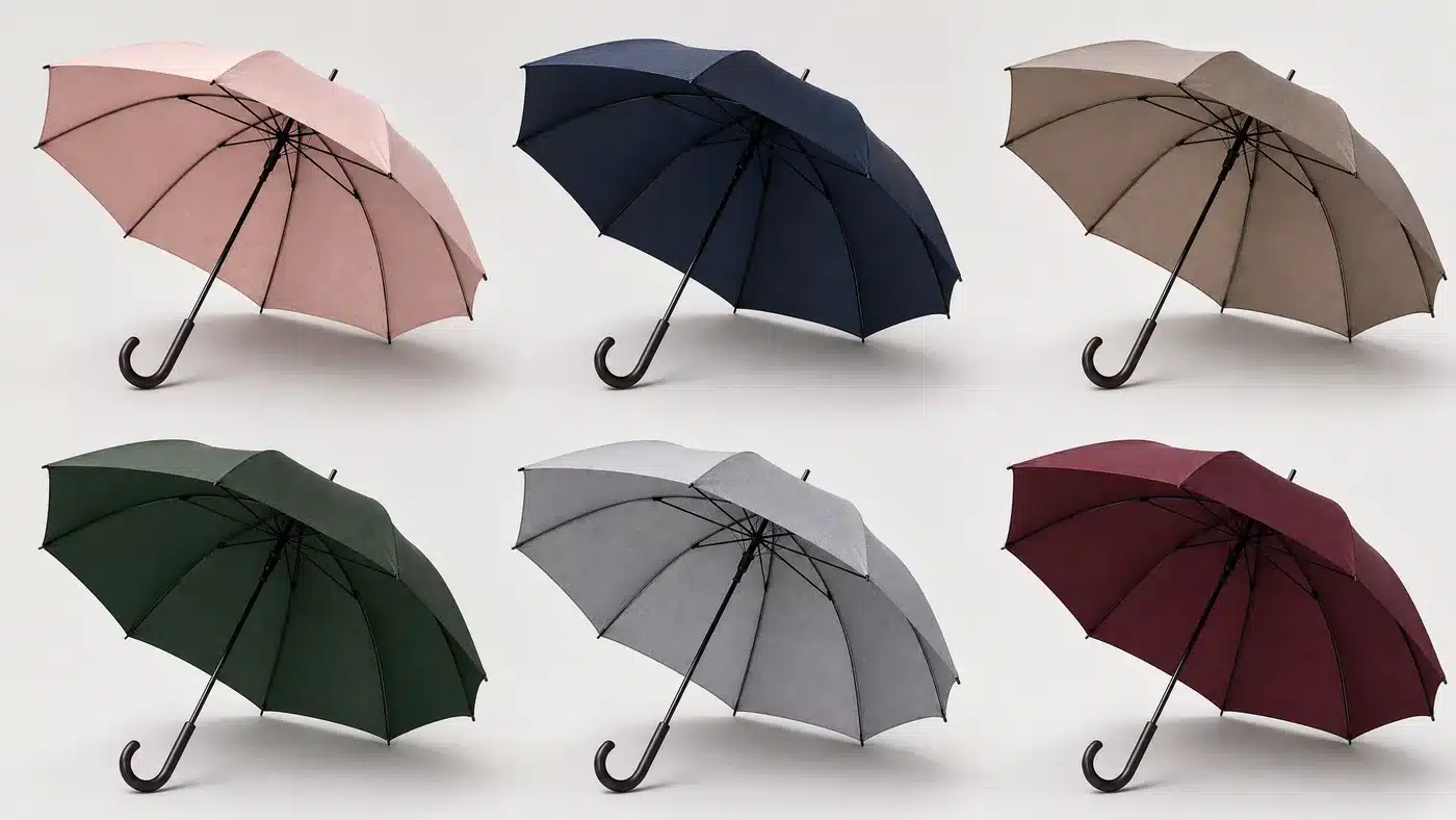 Collection de parapluies aux couleurs populaires du Japon 2026