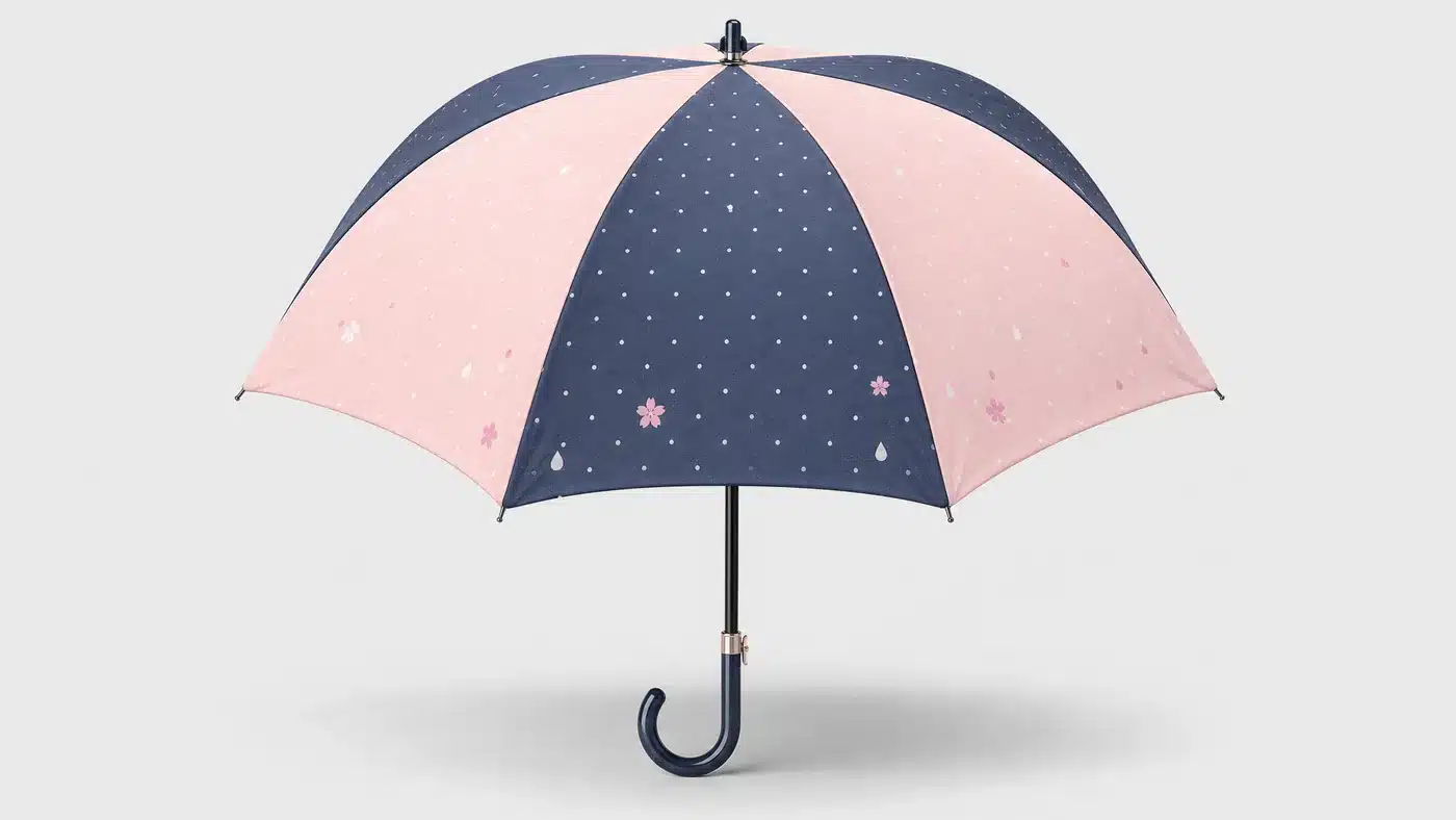 Concept de parapluie Neon Dot Rain pour le marché japonais de 2026