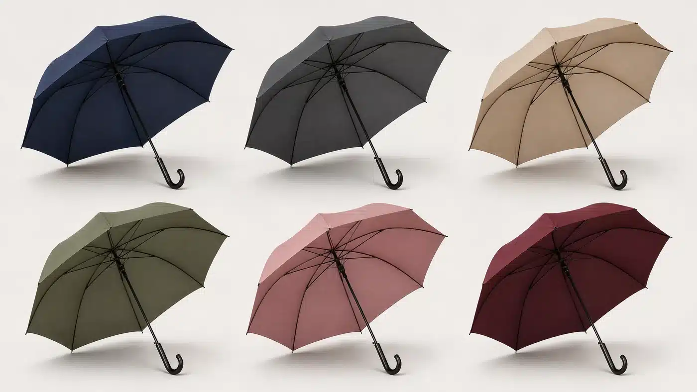 Collection conceptuelle des éléments de tendance parapluies Japon 2026