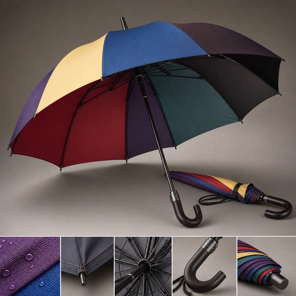 K-Culture Colour Pop straight umbrella concept for South Korea 2026 Autumn/Winter
