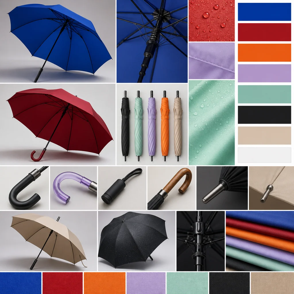 K-Culture Colour Pop trend visual for South Korea 2026 Autumn/Winter umbrella design
