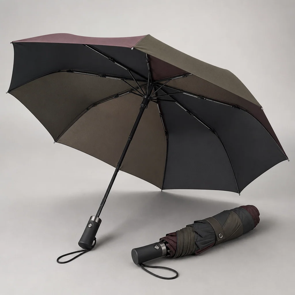 Legacy of Style Panel folding umbrella concept for Indonesia 2026 Autumn/Winter