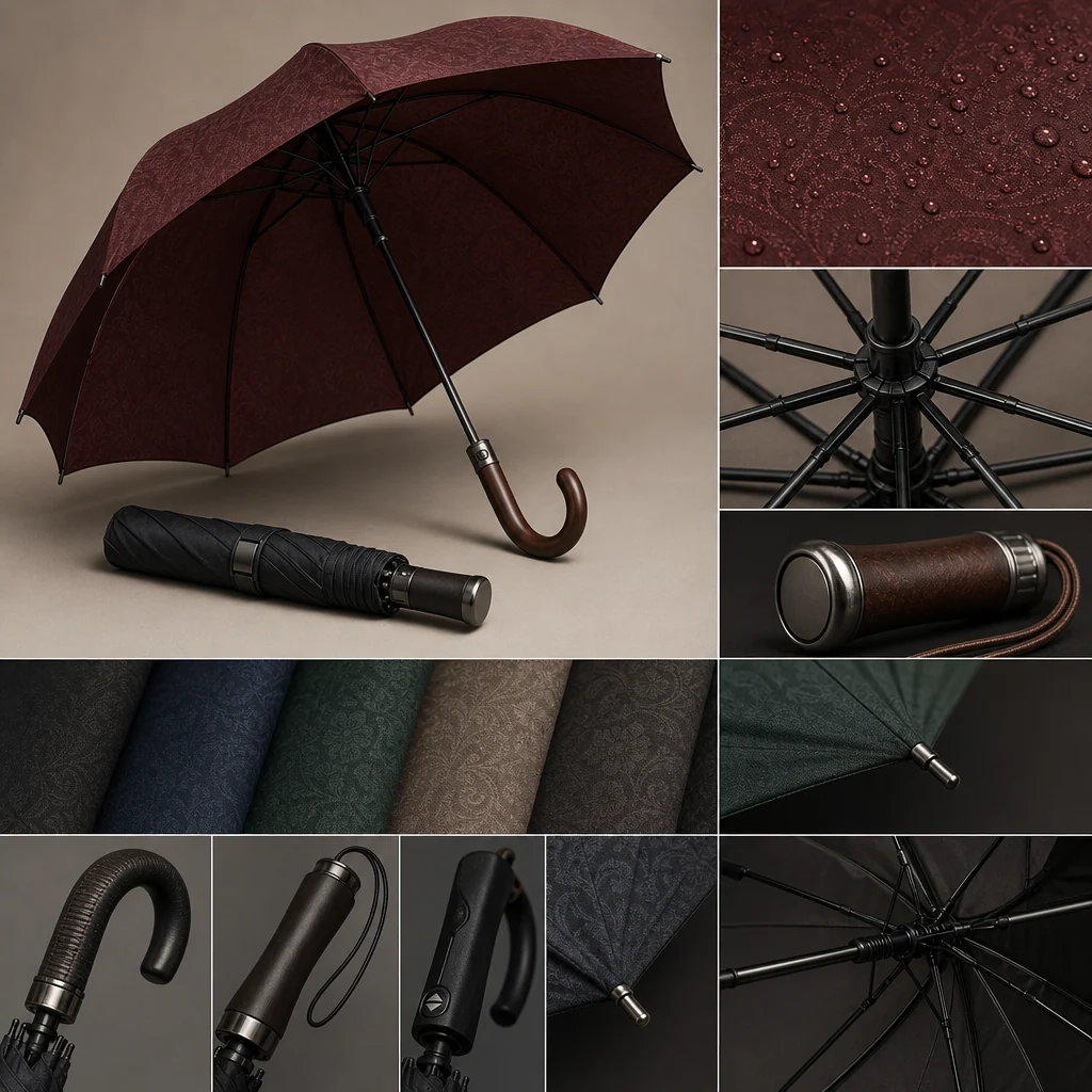 Legacy of Style Panel trend visual for Indonesia 2026 Autumn/Winter umbrella design