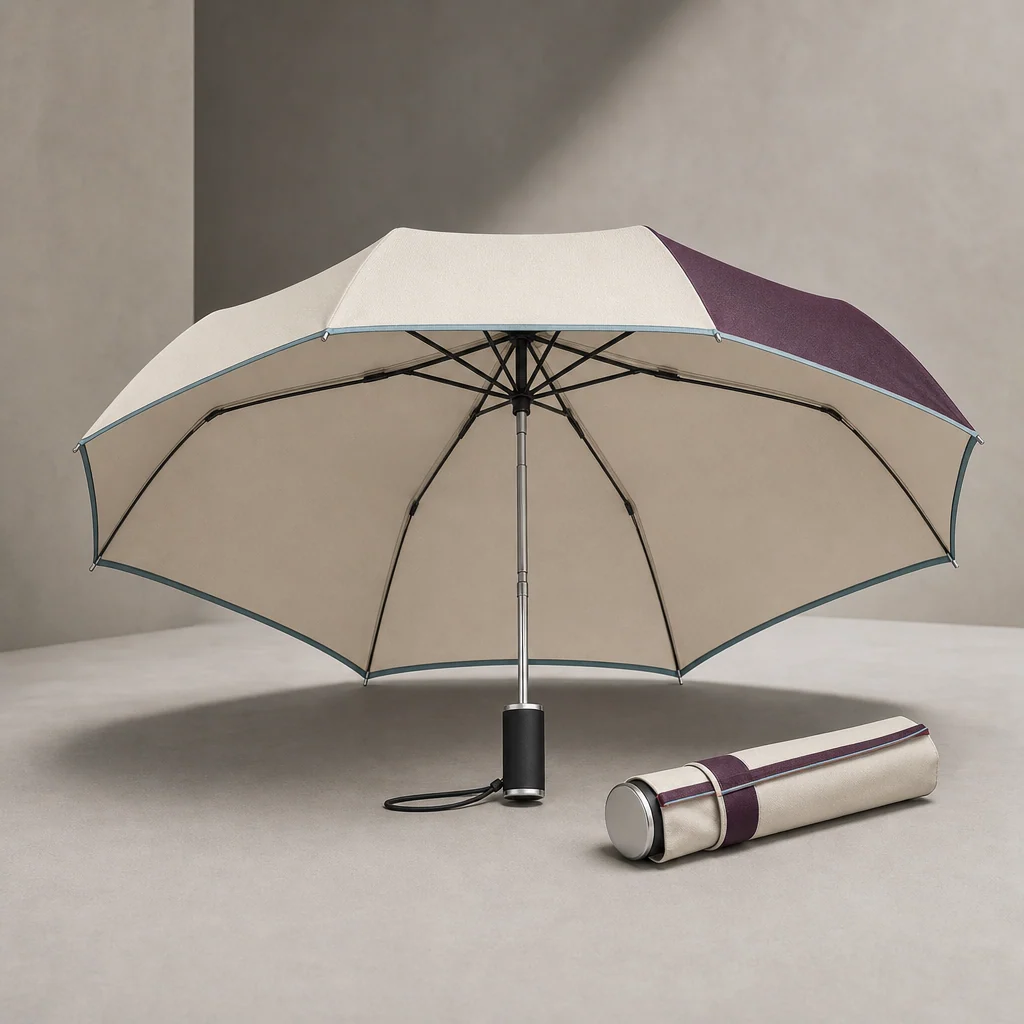 Local Designer Retail folding umbrella concept for Mexico 2026 Autumn/Winter