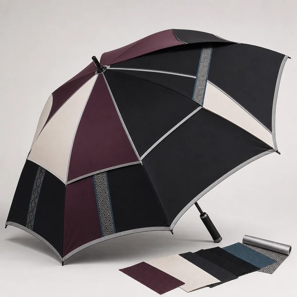 Local Designer Retail golf umbrella concept for Mexico 2026 Autumn/Winter