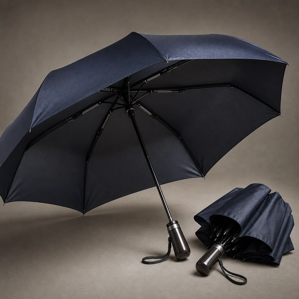 Madrid Night Sheen folding umbrella concept for Spain 2026 Autumn/Winter
