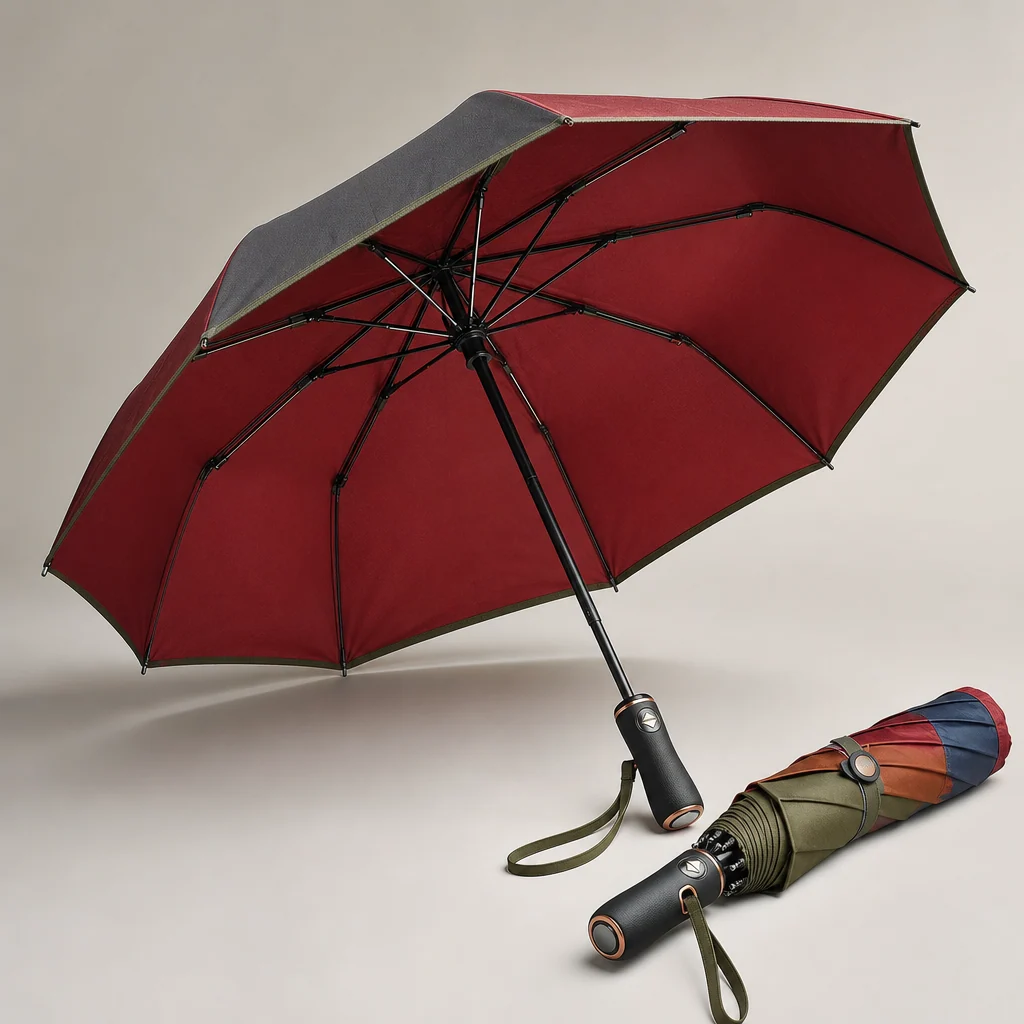 Mediterranean Market Colour folding umbrella concept for Turkey 2026 Autumn/Winter
