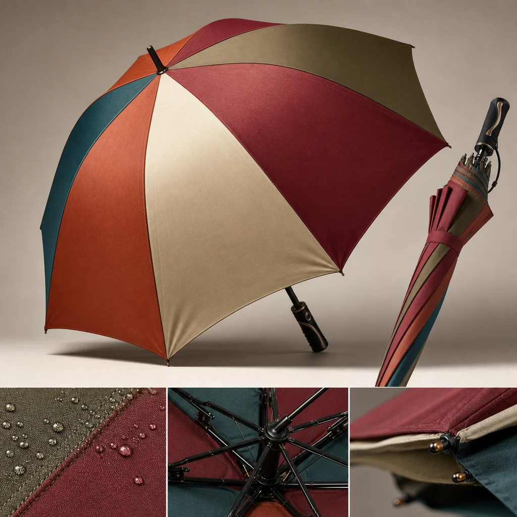 Mediterranean Market Colour golf umbrella concept for Turkey 2026 Autumn/Winter