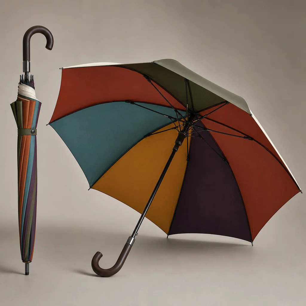 Mediterranean Market Colour straight umbrella concept for Turkey 2026 Autumn/Winter