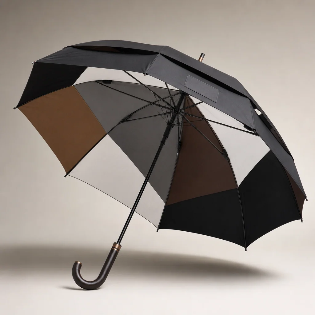 Milan Tailored Geometry golf umbrella concept for Italy 2026 Autumn/Winter