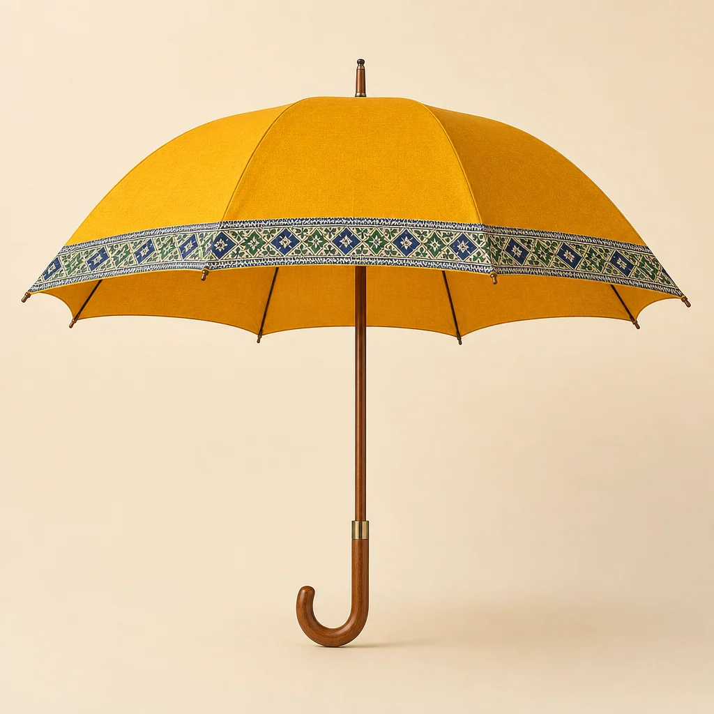 Monsoon Craft Brights straight umbrella concept for India 2026 Autumn/Winter