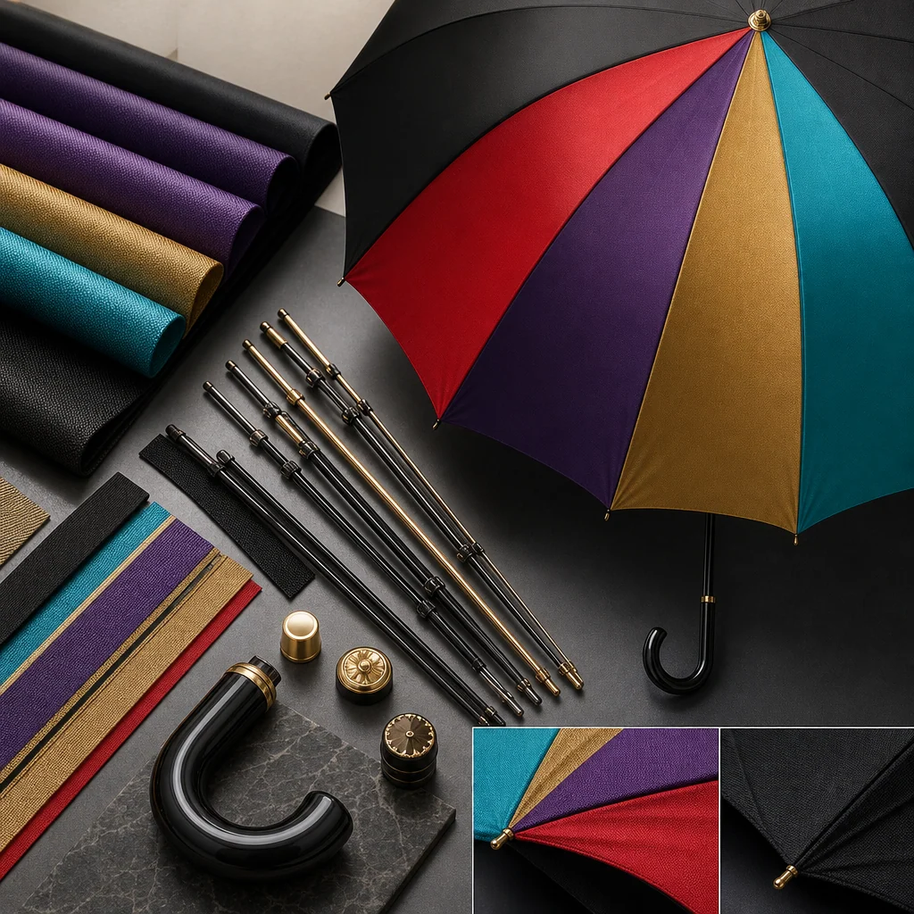 Opulent Rio Colour trend visual for Brazil 2026 Autumn/Winter umbrella design