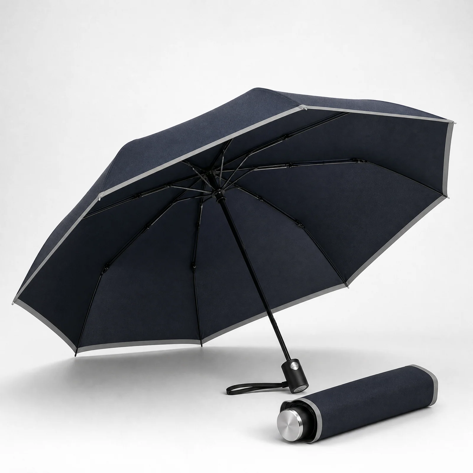 Polished Commute Minimalism folding umbrella concept for China 2026 Autumn/Winter