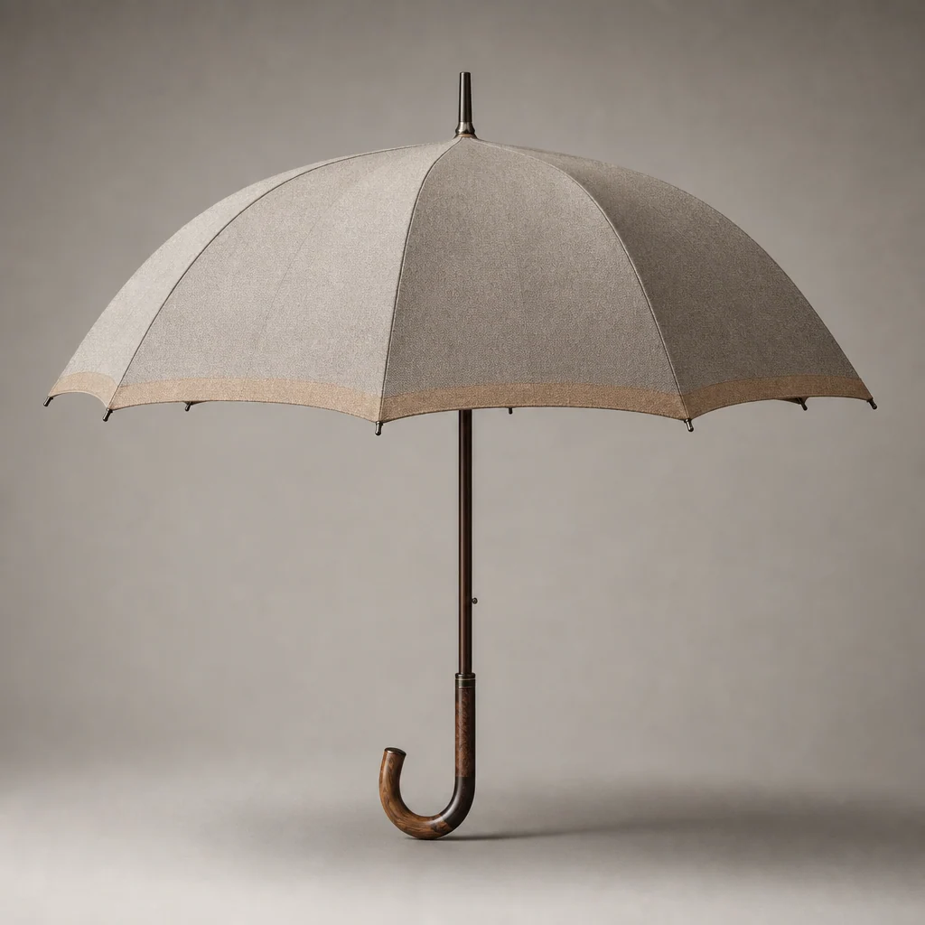 Sand Dune Neutral straight umbrella concept for Russia 2026 Autumn/Winter