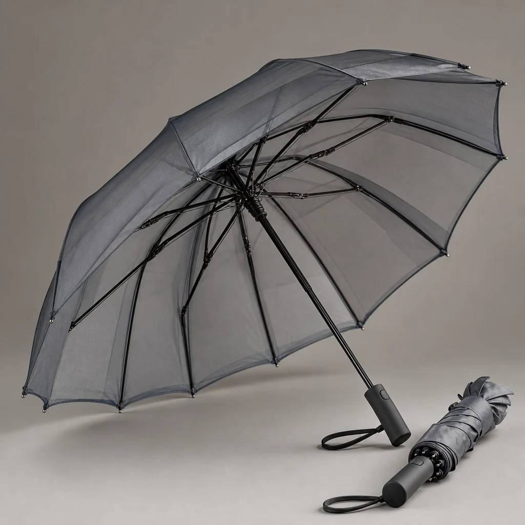 Sheer Rain Layer folding umbrella concept for Australia 2026 Autumn/Winter