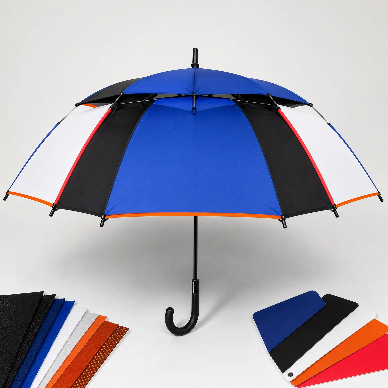 Showroom Retail Pop golf umbrella concept for China 2026 Autumn/Winter
