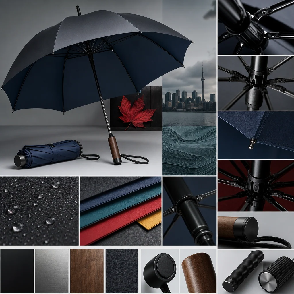 Toronto Creative Pop trend visual for Canada 2026 Autumn/Winter umbrella design