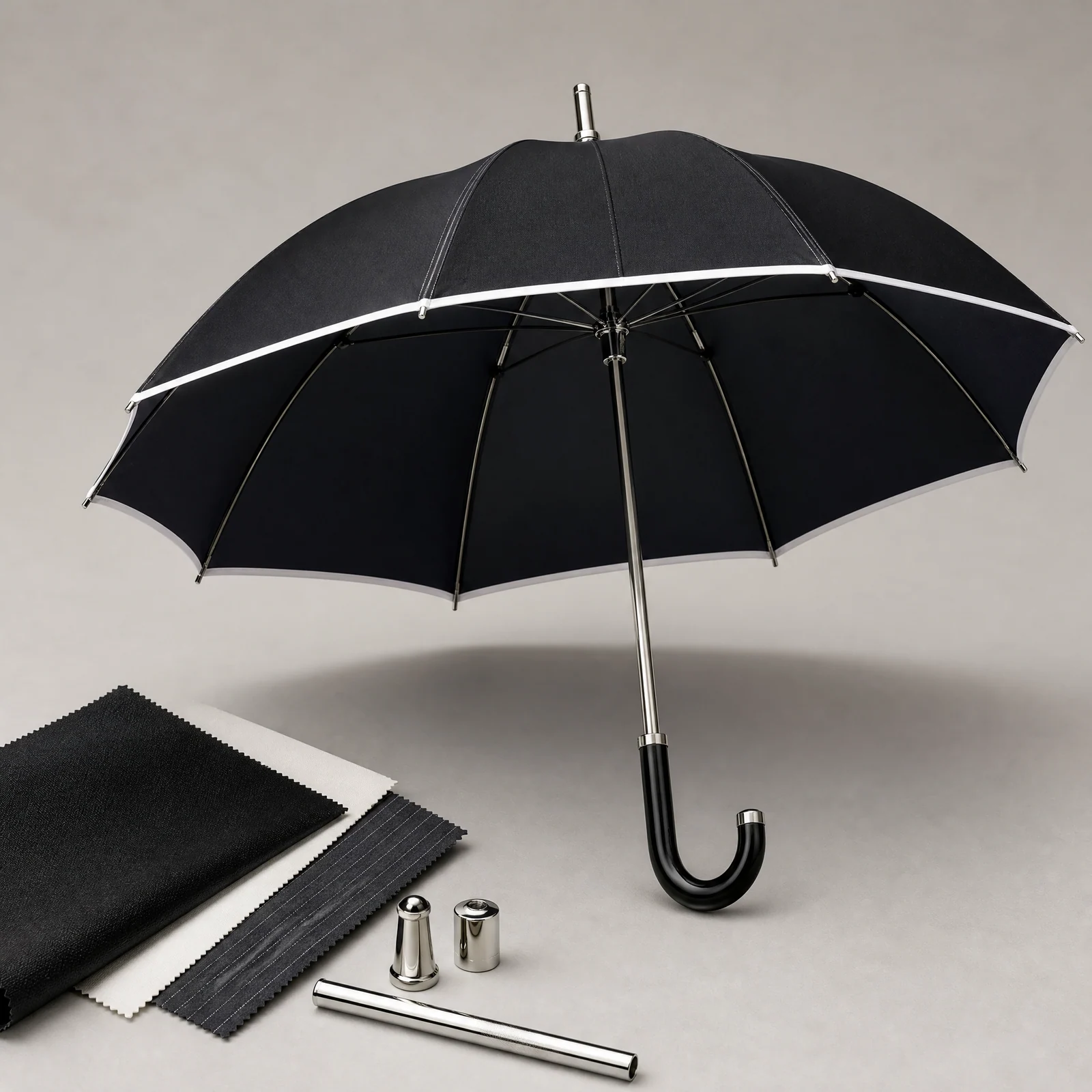 Tuxedo Rain Tailoring straight umbrella concept for United States 2026 Autumn/Winter