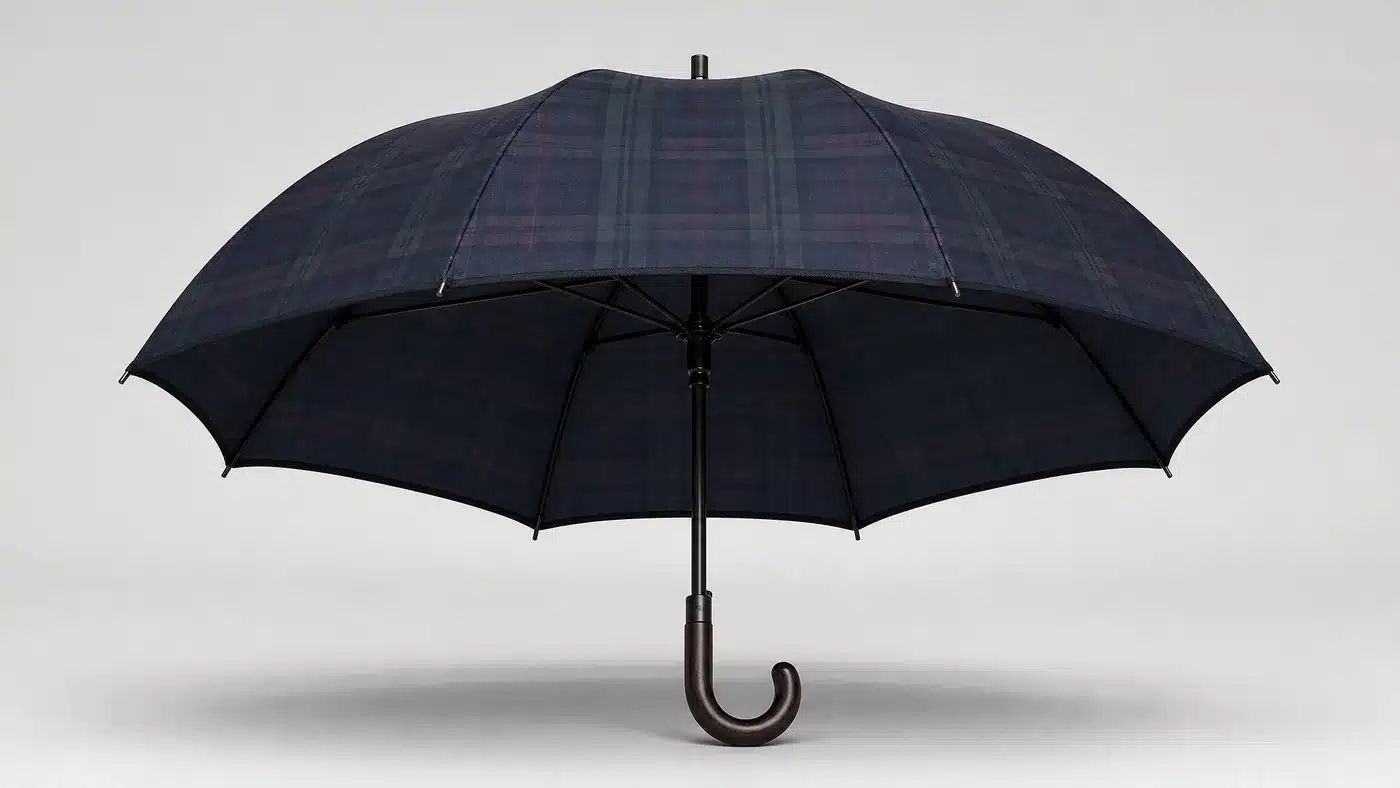 Heritage Check Regenschirmkonzept für den britischen Markt 2026