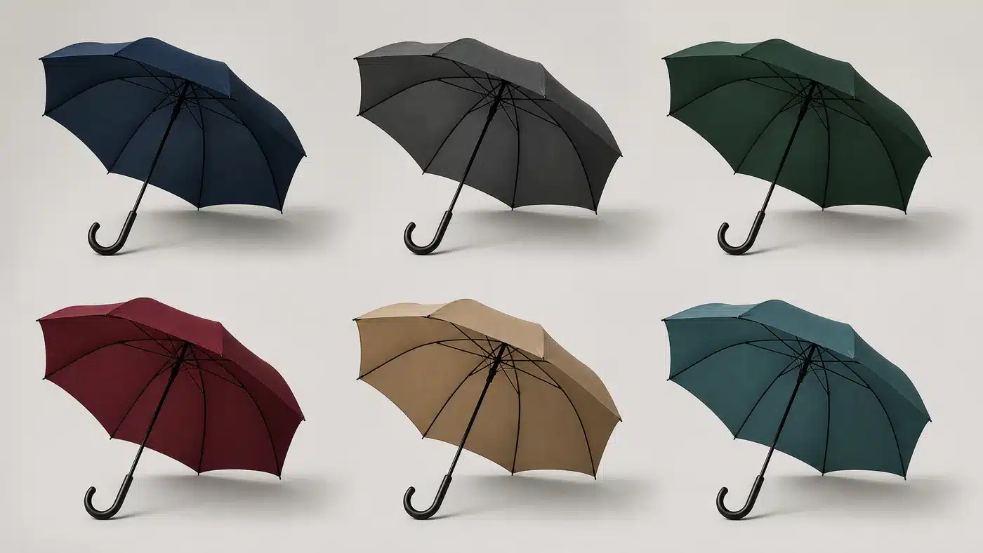Kollektion zum Regenschirm-Trend im Vereinigten Königreich 2026